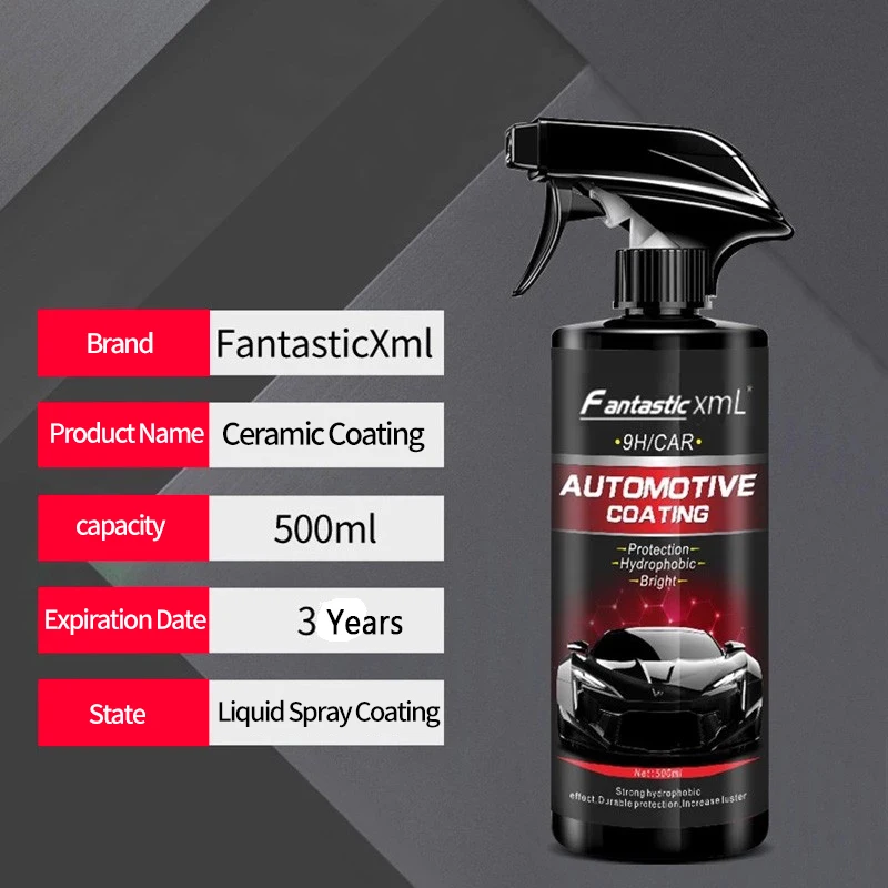 Fantastic XML Good Bright Hydrophobic 9H Ceramic Coating Spray