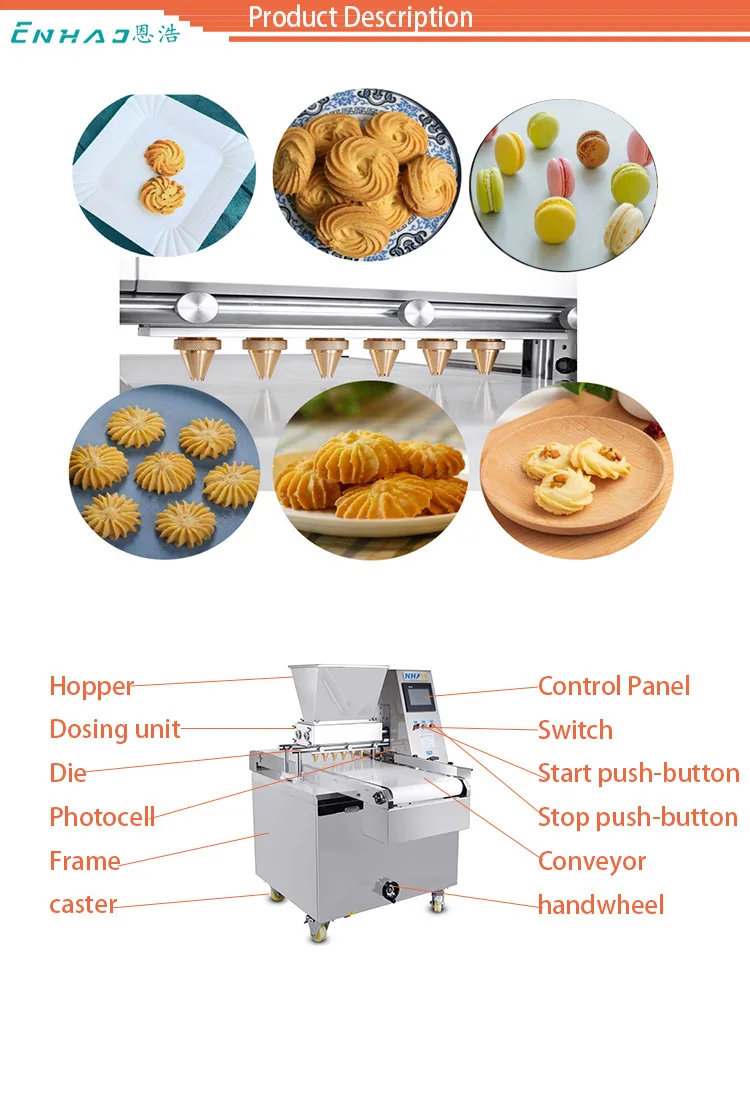 mini automatic cookie depositor machine in China price