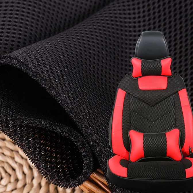 New Arrival 3d Air Mesh 100 Polyester Knitted Car Seat Upholstery