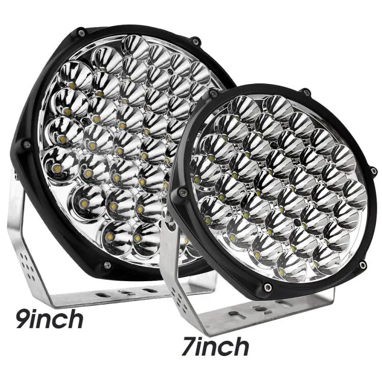 New Brightest Led Work light 9 inch Round 260w 185W Led Driving Light 4X4 Offroad For Truck SUV ATVs