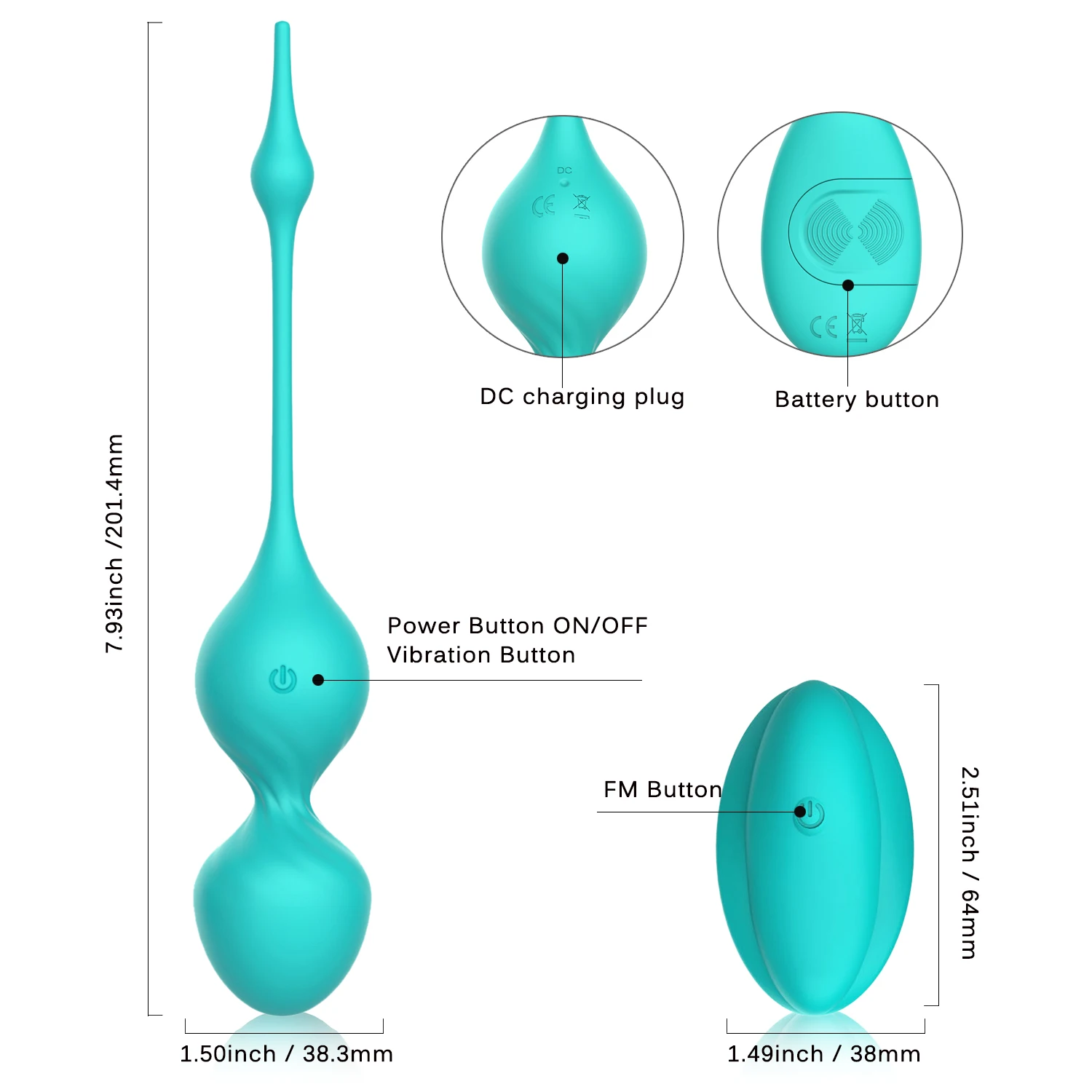 Full liquid Silicone Love egg Wireless Remote Control  double motors with strong vibration vibrator egg