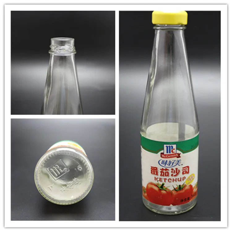 Linlang shanghai kualitas tinggi menyesuaikan saus bumbu botol untuk dijual 300ml
