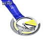 WTD 8Years Metal Medal Manufacture award 5k 10k finisher marathon moon light night running medal