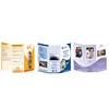 Custom design menu hardcover and soft card three folders printing restaurant bill folder