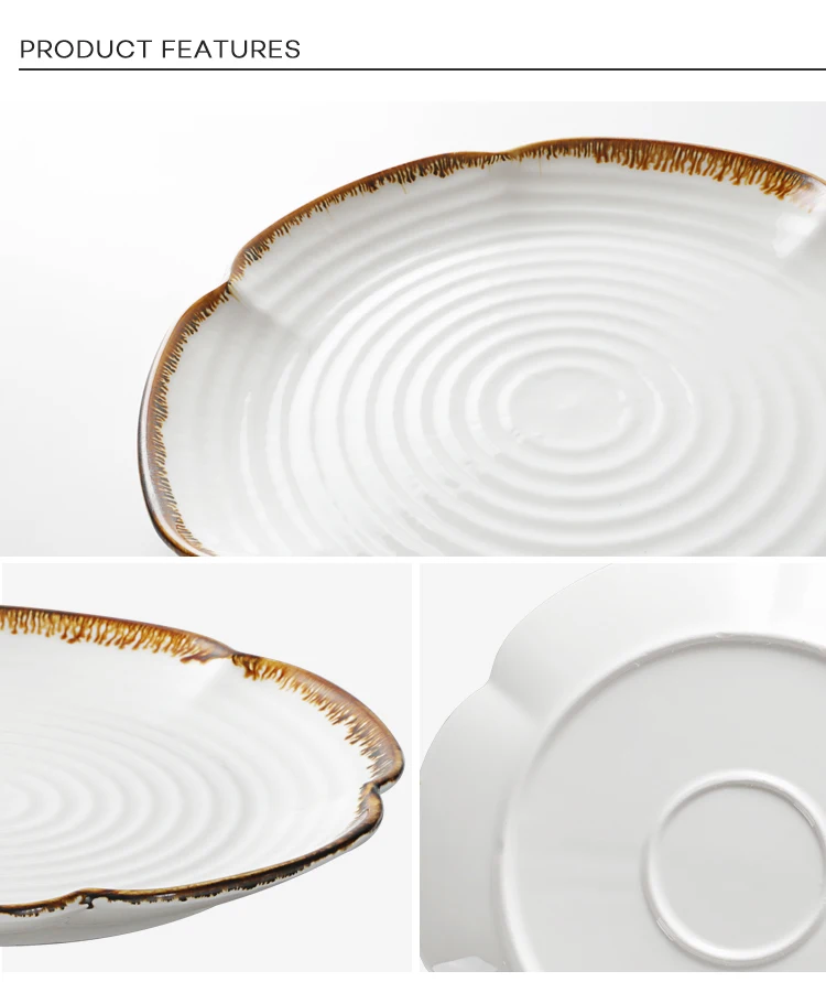 Dishwasher Safe Dishes Restaurant Aluminum Dishware, Plates Hotel Ceramic, Ceramic Plates White Wedding/