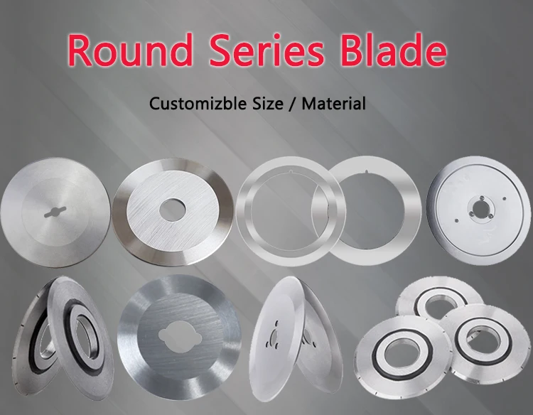 Factory Price Customized Easy Operation Industrial Round Cutting Blades