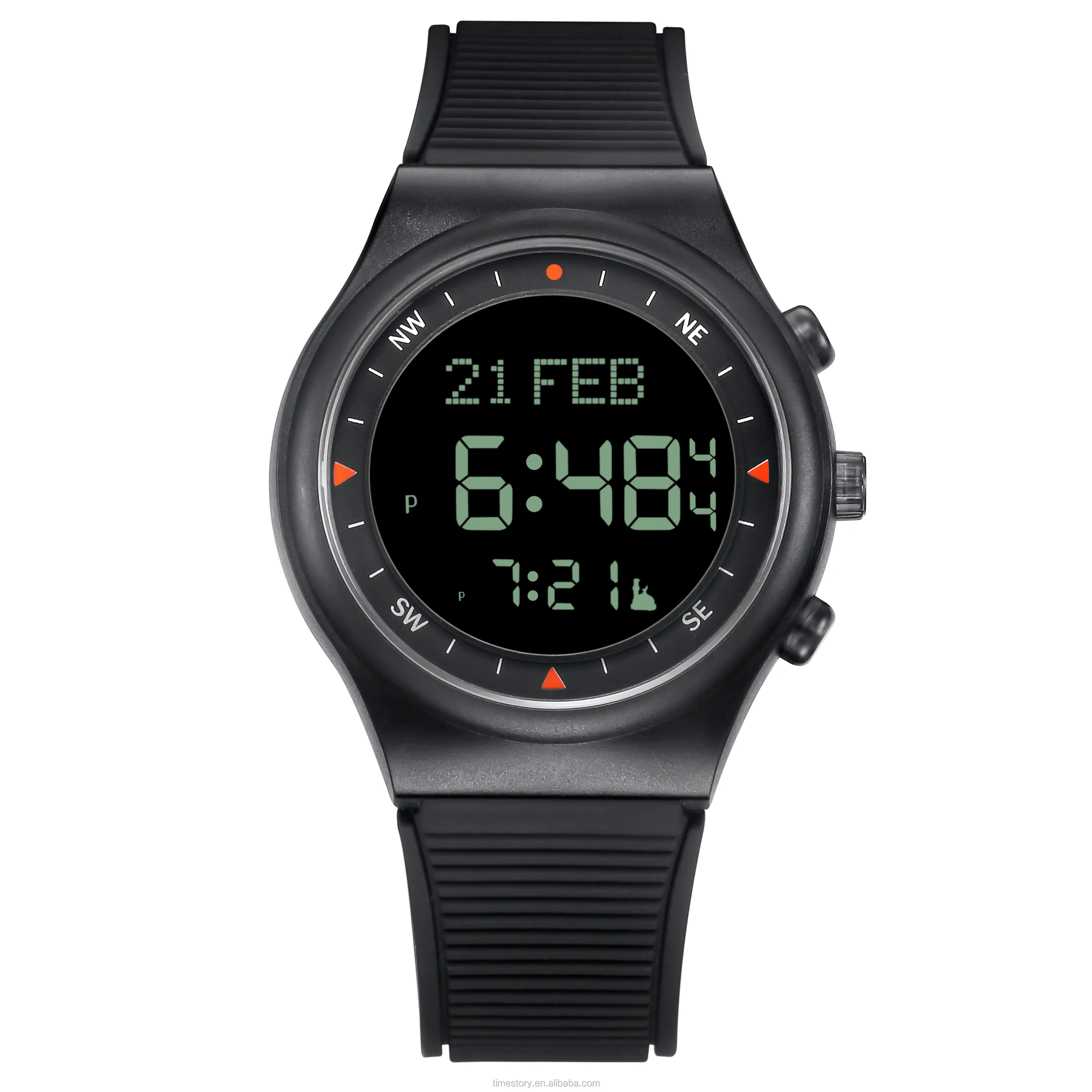 azan wrist watch muslim religious holy quran hijri