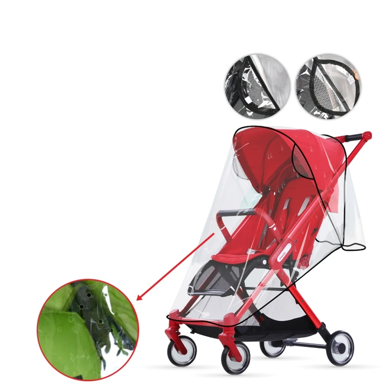 baby stroller plastic cover