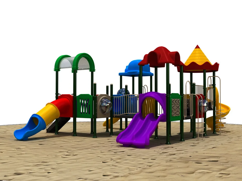 Bole Colorful Used Children Outdoor Playground Equipment Amusement Park