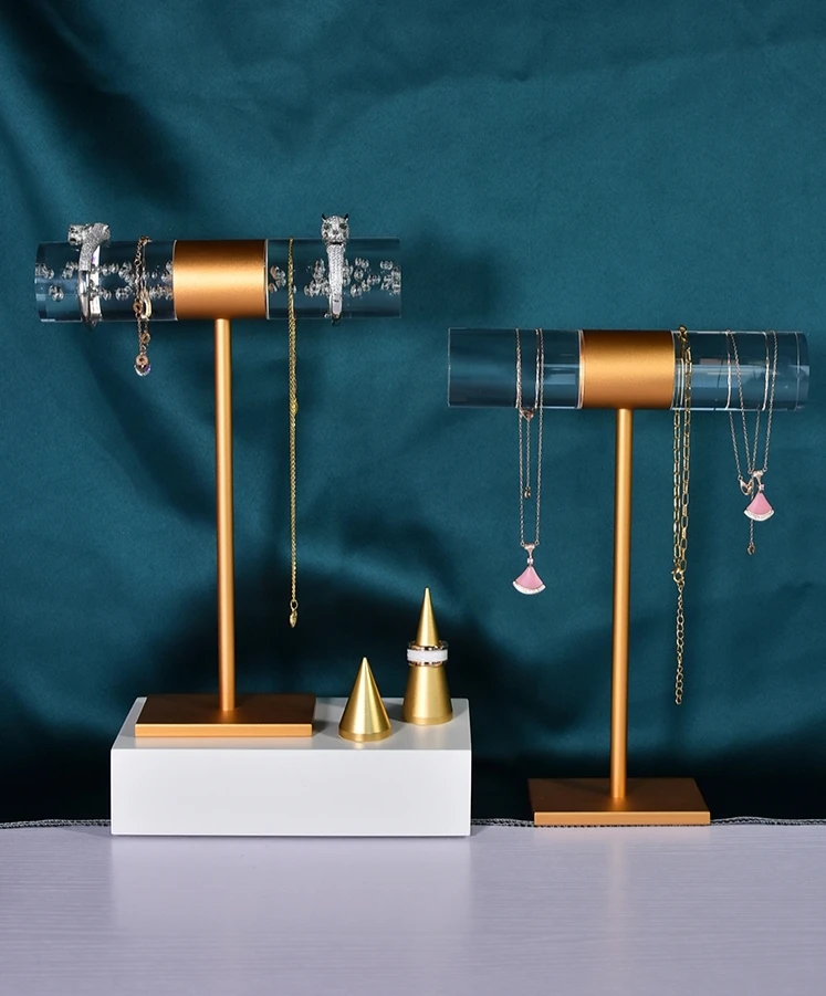 Wholesale Jewelry Display Custom Fabric Jewellery Stand For Counter