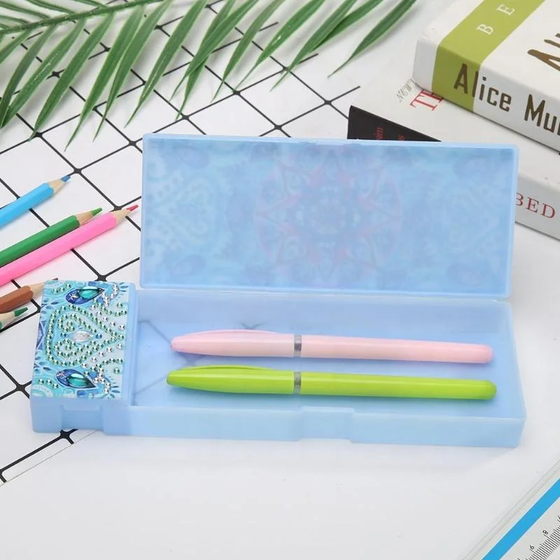 Diamond Painting Pencil Box 5d Full Drills Buy Diamond Painting