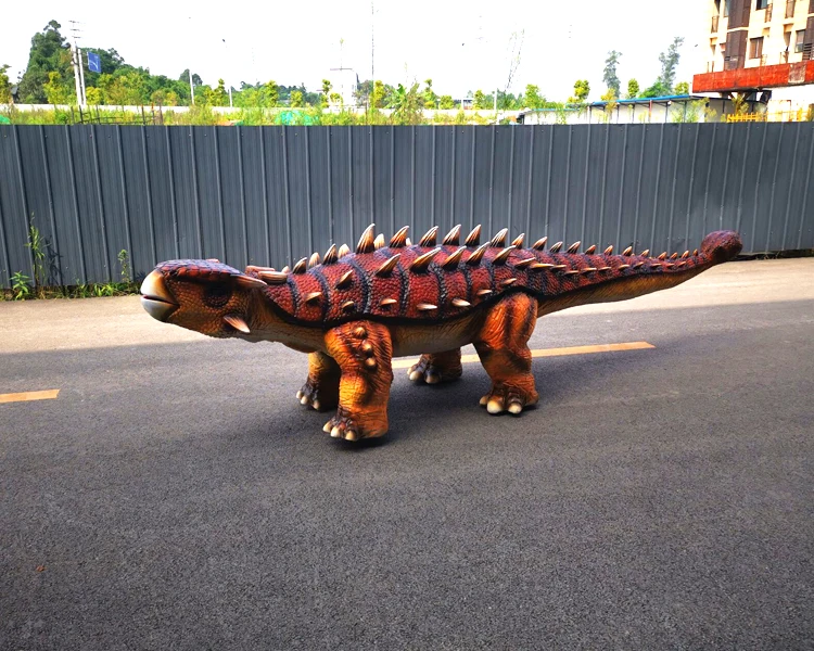 Life Size Remote Control Animatronic Dinosaur Ankylosaurus For Sale