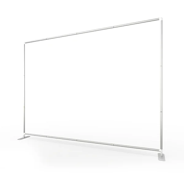 Flat fabric Pipe and drape exhibition display stand 8ft
