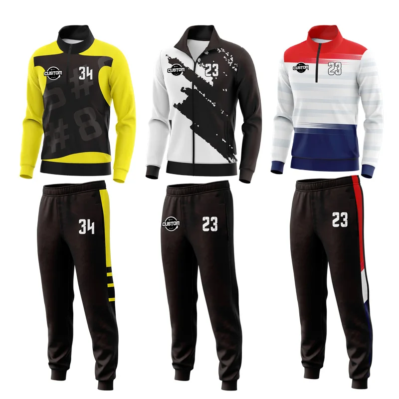 Custom Logo Design Tracksuit Sportswear Tracksuit Set Tracksuit Blank ...