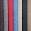 Hot sale textile stocklot sheer polyester linen look corner sofa fabric