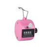 Hot selling Multi-Color plastic ABS 8 color Mechanical Number Manual golf 4 Digital Hand Tally Counter