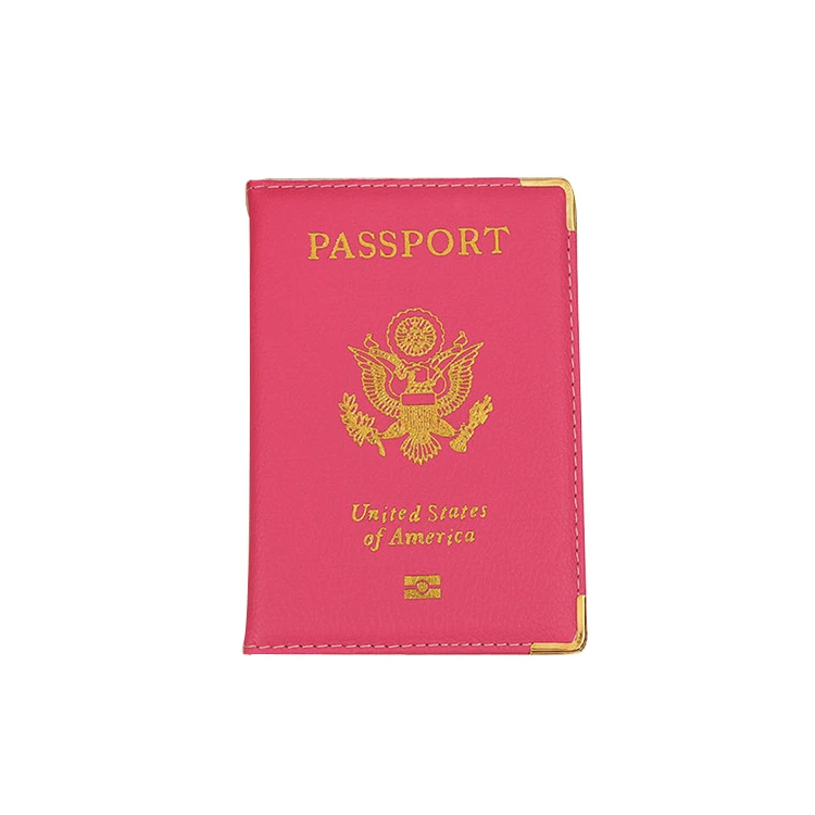 Wholesale Gold Foil Stamp United States Of America Passport Holder