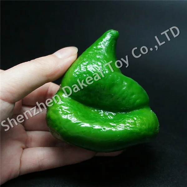 Lừa ph&acirc;n của tr&uacute;t b&oacute;p b&oacute;ng nhựa tpr cục cứt giả poo poo đồ chơi