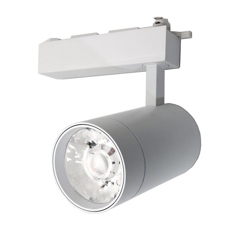 Global Fixture 7w 15w 20w 30w Adjustable Surface Mount LED Track Light Commercial Spot light