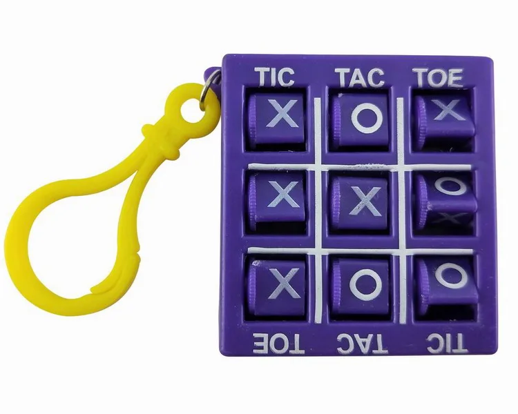 Mini Size Tic Tac Toe Game - 4.5 - with a name-tag and 10 tokens – North  Idaho Made