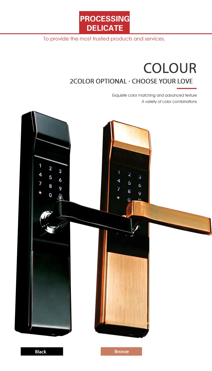 best-selling smart digital fingerprint door lock