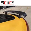 Carbon Fiber Rear trunk Wing spoiler Double layer style car Universal tail For Audi TT Body kit 06-13