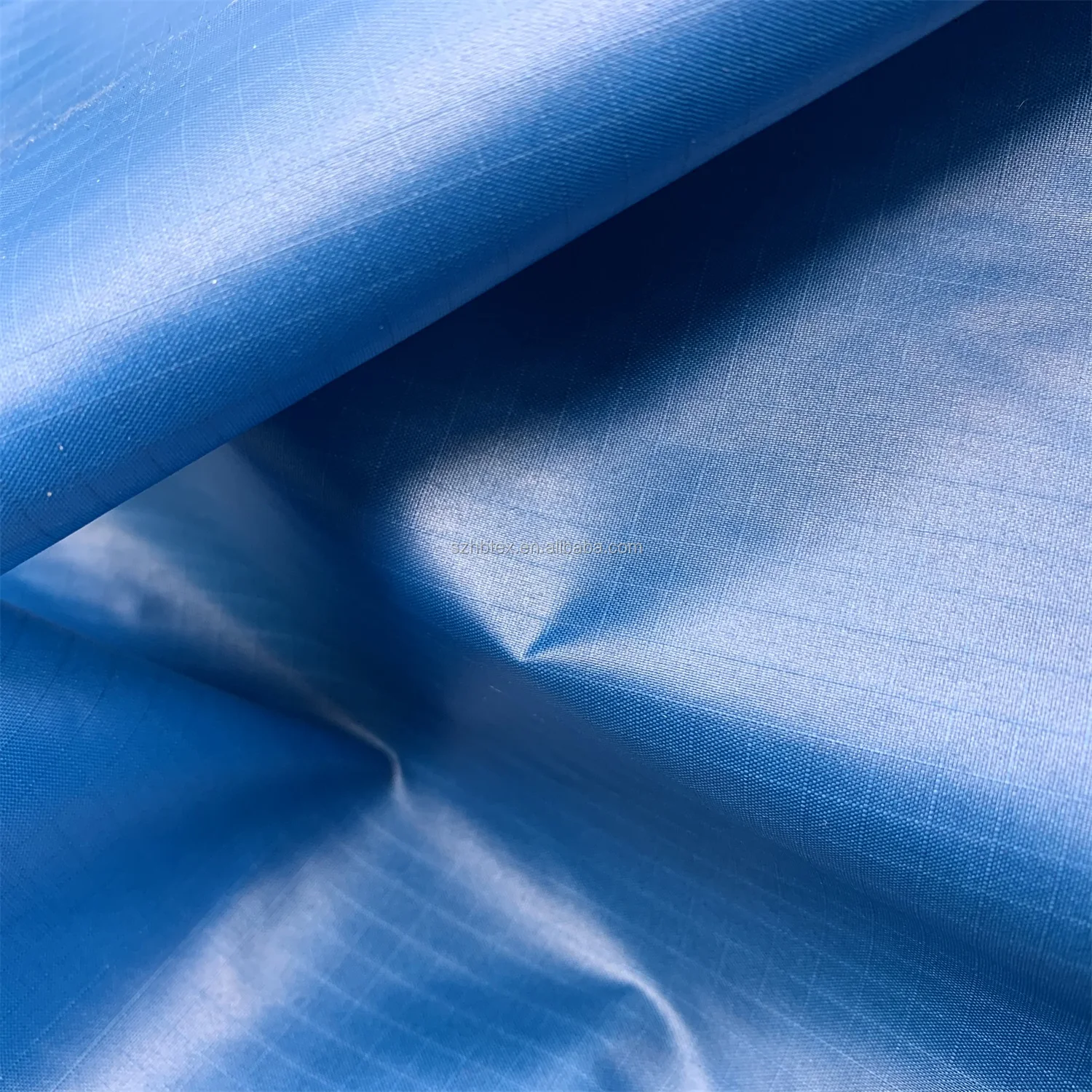 Polyurethane Coated Pattern 100 Nylon Ripstop Fabric 70d Parachute