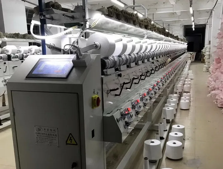 soft cone yarn winding machine textile machinery