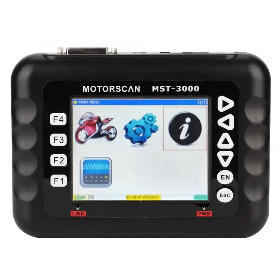 MST3000 Asian Version Motorcycle ECU Reset Scanner MASTER MST-3000 Motorbike Ecu Fault Code Reader Motor Bicycle Diagnostic Tool