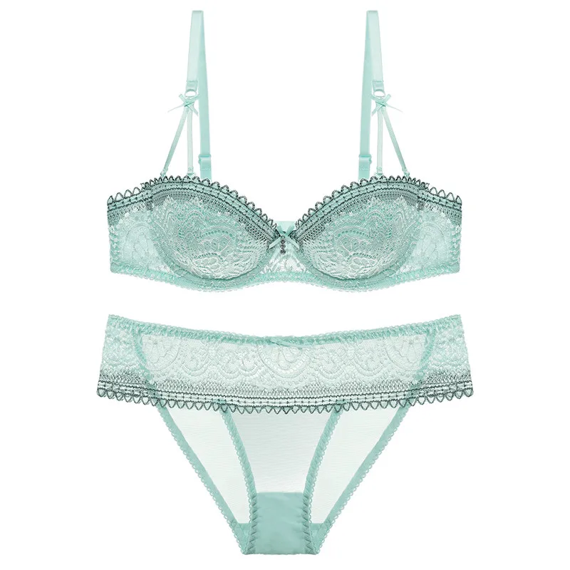 Factory Bestseller Plus Size Womens Underwear Sexy Lace Push Up Bra