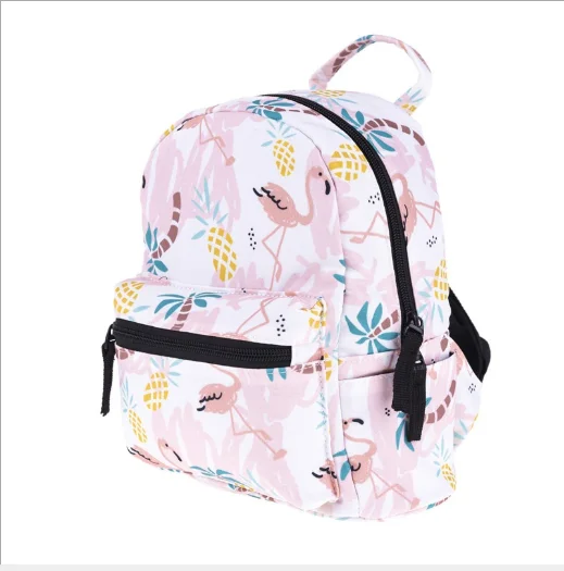 flamingo school bag