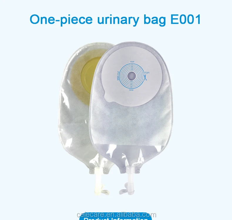 Disposable 45mm Urostomy Bag Non-Woven Medical Urostomy Bag