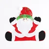 New Christmas decorations knife and fork set dining tabletop snowman old man elk cutlery bag Christmas articles gifts
