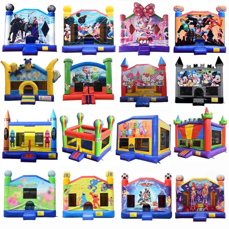 Commercial Grade Indoor Moon Bounce House Bouncy Castle Jumper With