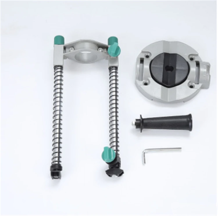 Adjustable Angle Drill Jig Holder Guide Stand Removable Handle Diy