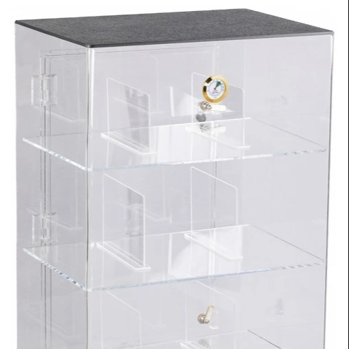Acrylic Cigar Display Standing Transparent Acrylic Cigar Humidor ...