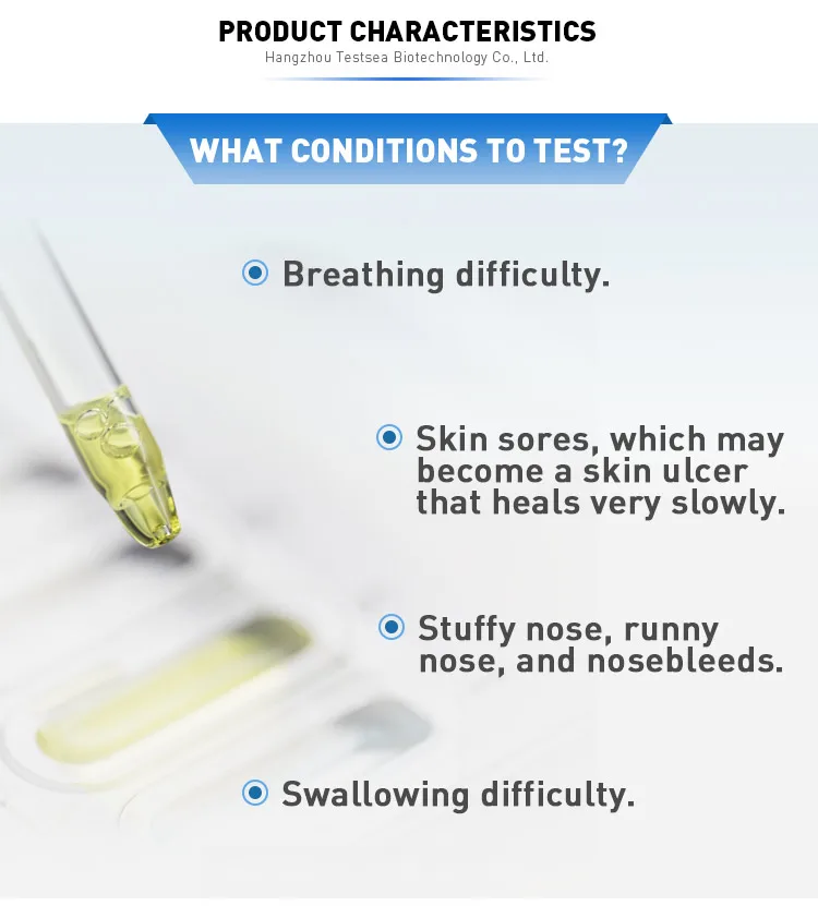Testsealabs Variety complete Infectious Disease Test igm and igg antibody blood test leishmania iggigm rapid test