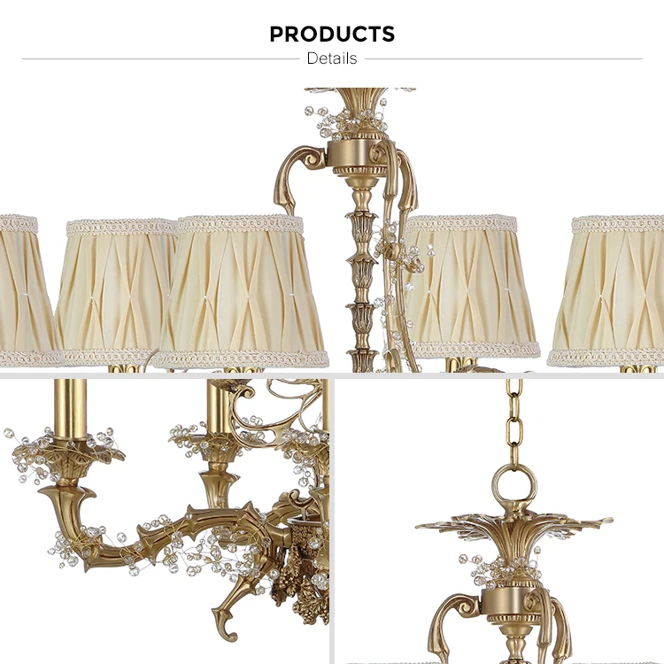 european solid brass chandelier pendant lights