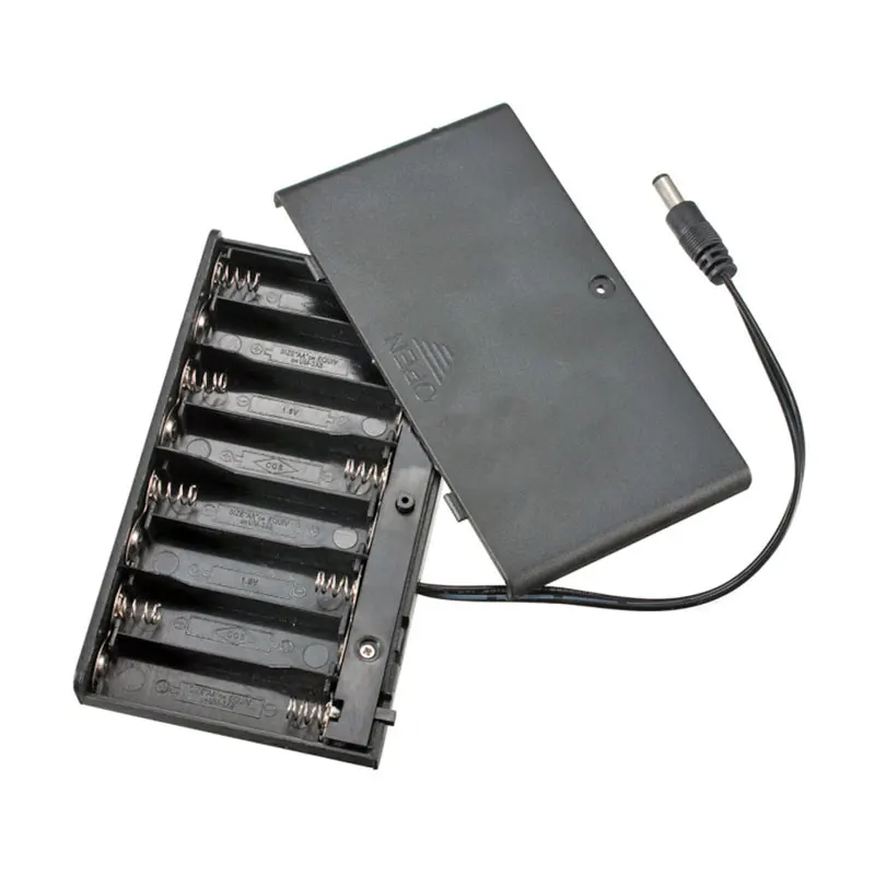 3*1.5v Aa Battery Case 4.5v Battery Holder 3 Aa Battery Box With Switch