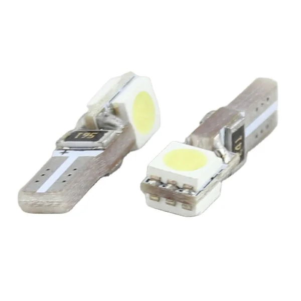 CANBUS T5 W3W 5050 2 SMD LED 37 73 74 Wedge Instrument Panel Speedometer Tacho Gauge Cluster Lamp Dash LED Bulbs T5  White red