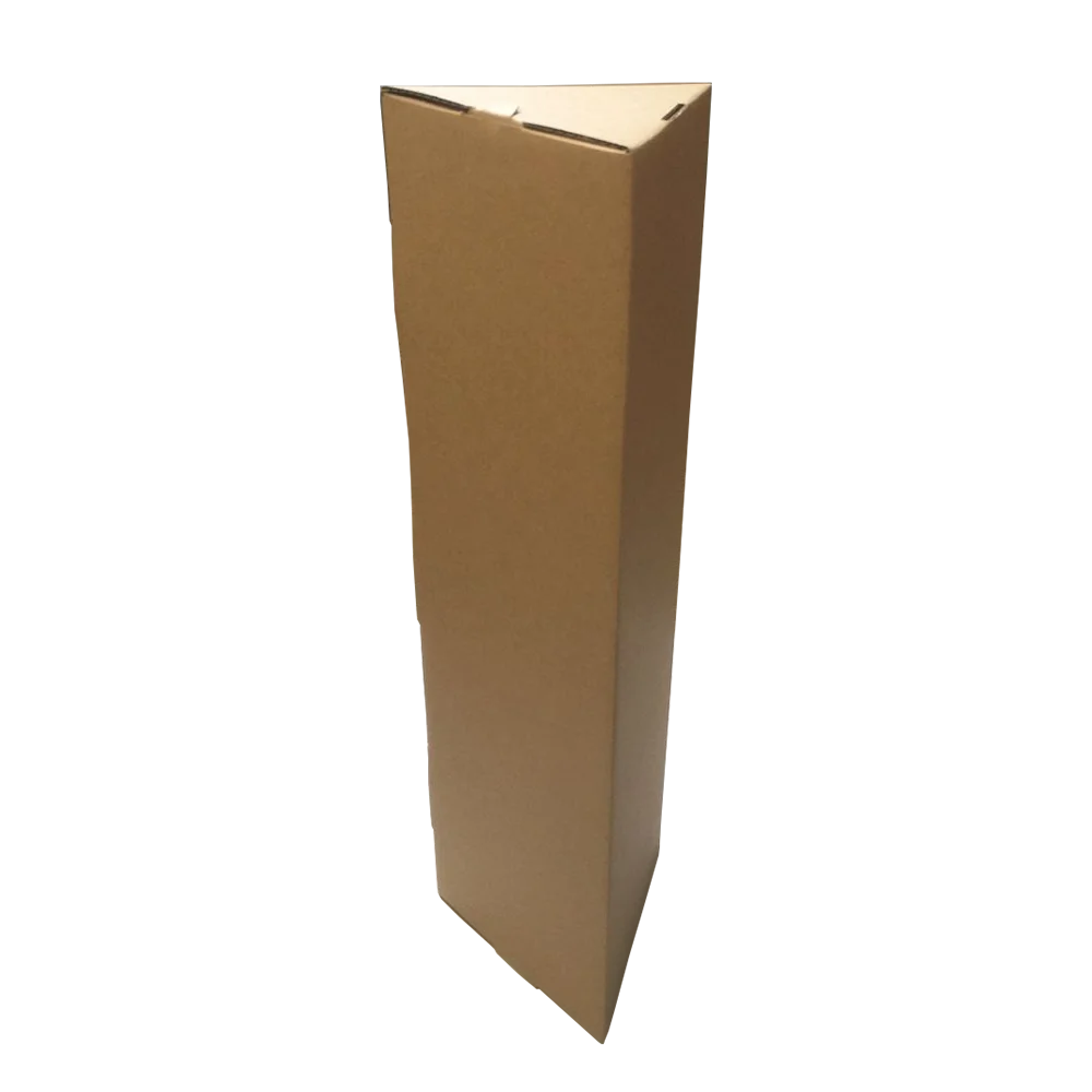 Paper Corrugated Cardboard Triangle Shaped Box Packaging With Custom ...