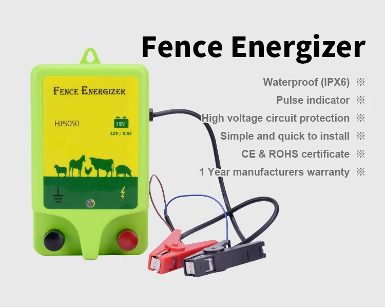 2j Battery Powered Electric Fence Energizer For Cattle Buy Fencing