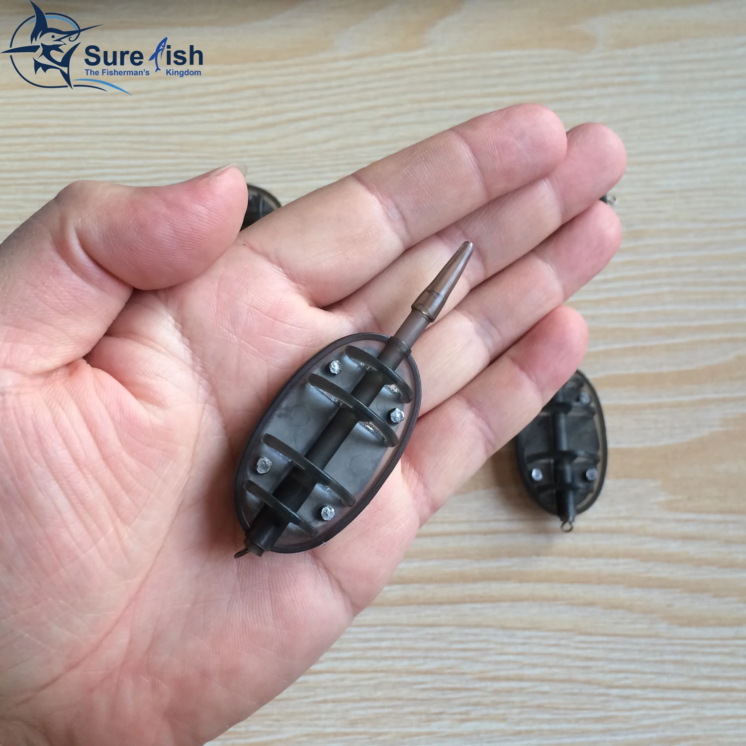 Carp Fishing Bait Holder Fishing Feeder Plastic Inline Method Feeder