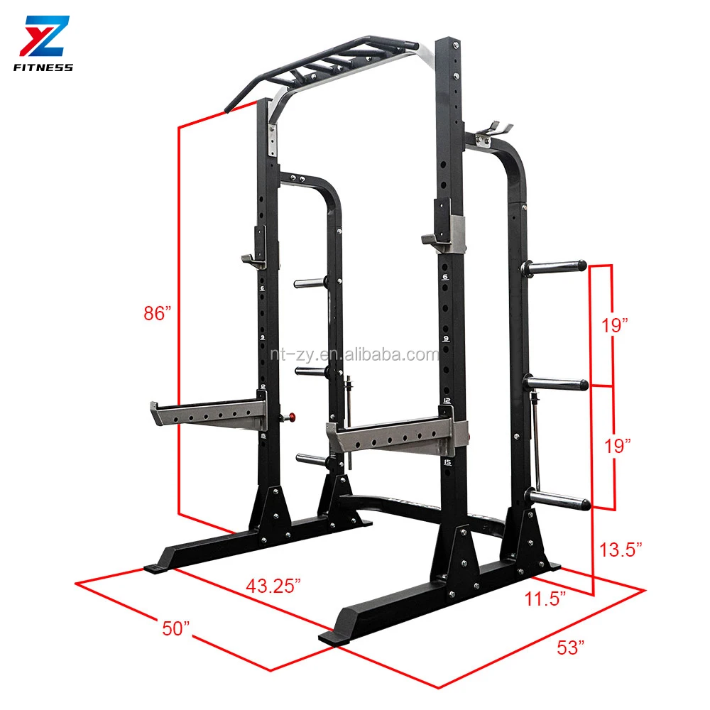 Commercial Multi Fitness Gym Equipment Power Half Squat Rack Buy Half Squat Rack Gym Equipment Power Half Squat Rack Commercial Half Squat Rack Product On Alibaba Com