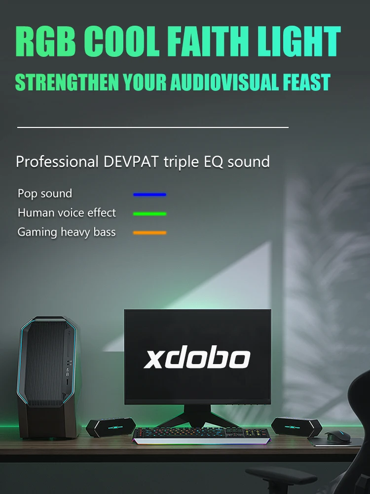 2021 Amazon Hifi Best Stereo Portable Outdoor Mini XDOBO 50W Waterproof IPX5 Shower Wireless Bluetooth Speaker - ANKUX.COM