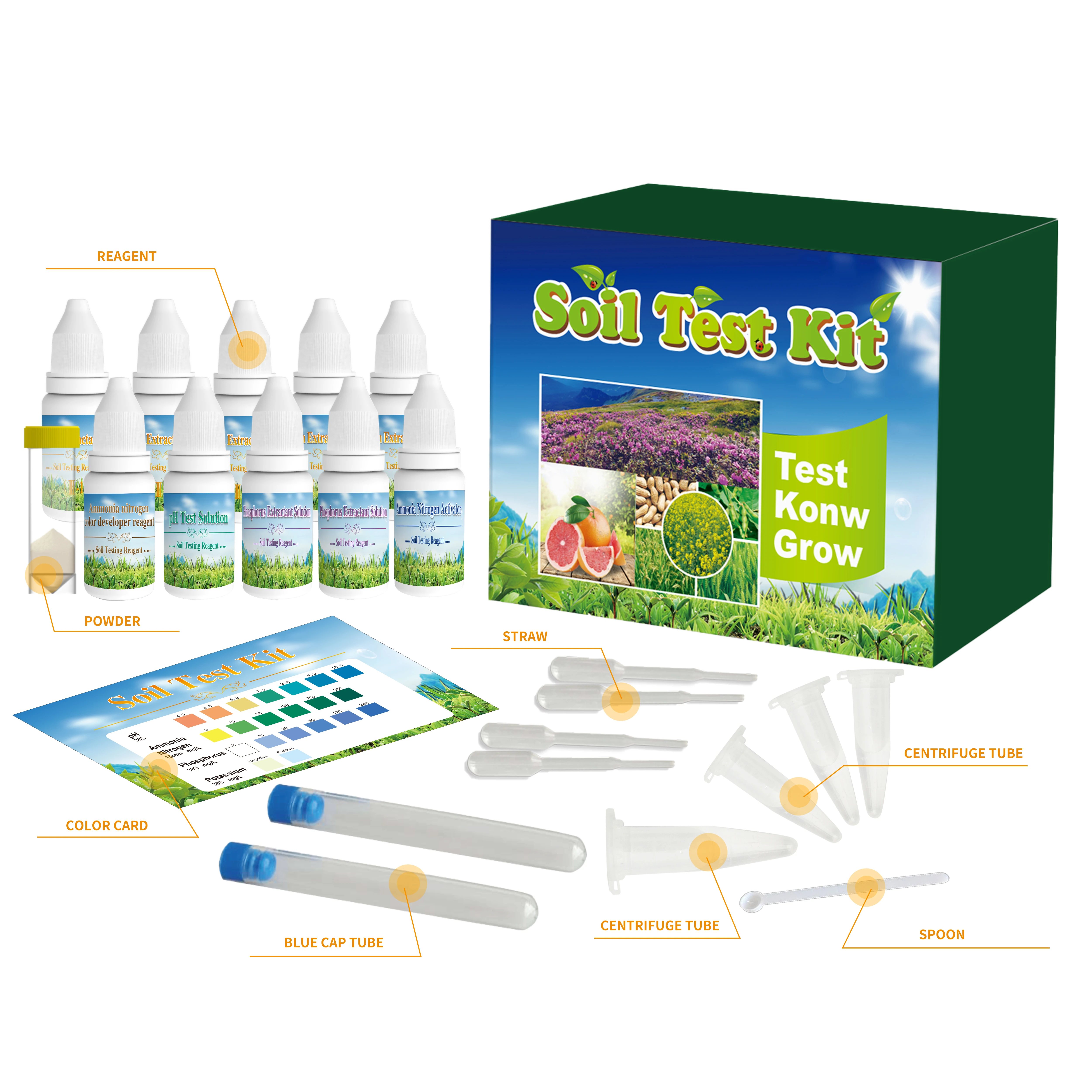 Soil Test Kit Grow The Best Lawn And Garden Complete And Accurate