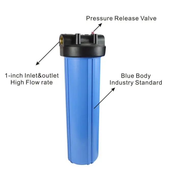 Whole House Pp Sediment Water Filter With 20" Big Blue Melt Blown