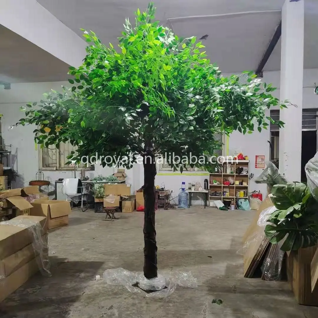 Factory Sale Large Outdoor Artificial Banyan Tree Theme Park Artificial Plant Tree For