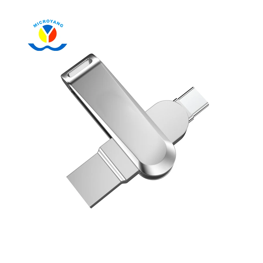 OTG Metal USB Flash Drives for IOS Tablets Mini 2in1 Pendrive 4GB 8GB 16GB 32GB 64GB Memory Stick Pen Drive for Iphone 7 6S Plus - ANKUX.COM
