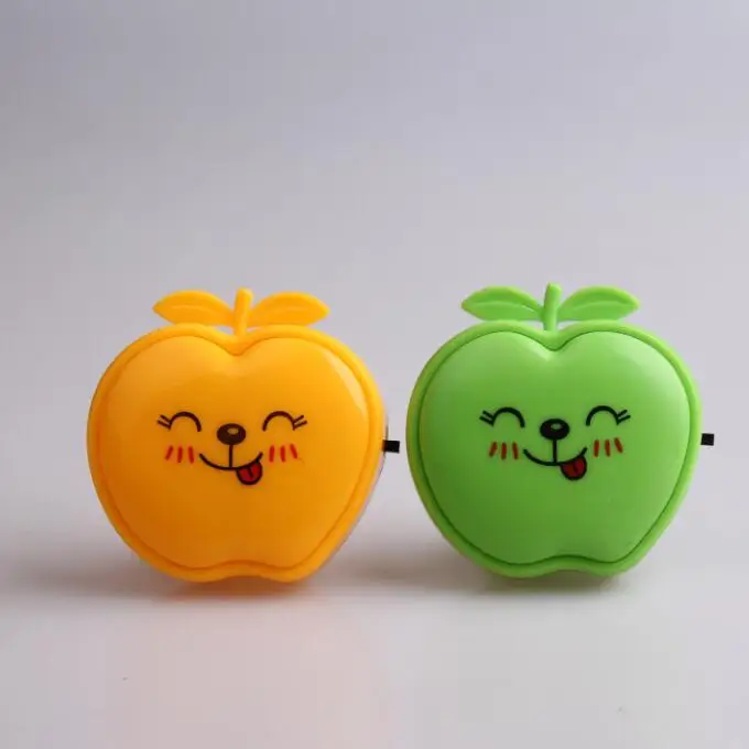W077 OEM switch plug in creative fruits apple led night light For Children Baby Bedroom